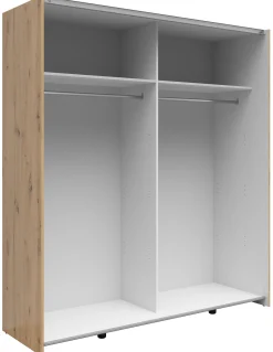 Szafa przesuwna Time 2 170 cm dąb artisan