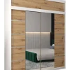 Szafa przesuwna Verona 4 200 biały + artisan z nadstawką