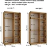 Szafa przesuwna 45 wysoka Dakota 4 130 kaszmir+kaszmir+czarn