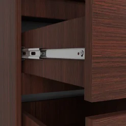 Szafa S 90 Cm 2 Drzwi 2 Szuflady Pk Wenge