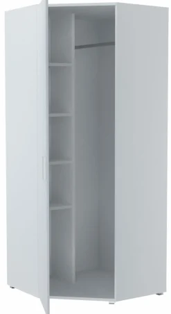 Szafa szafka narożna BODO 1D 80x80 BIAŁA komoda