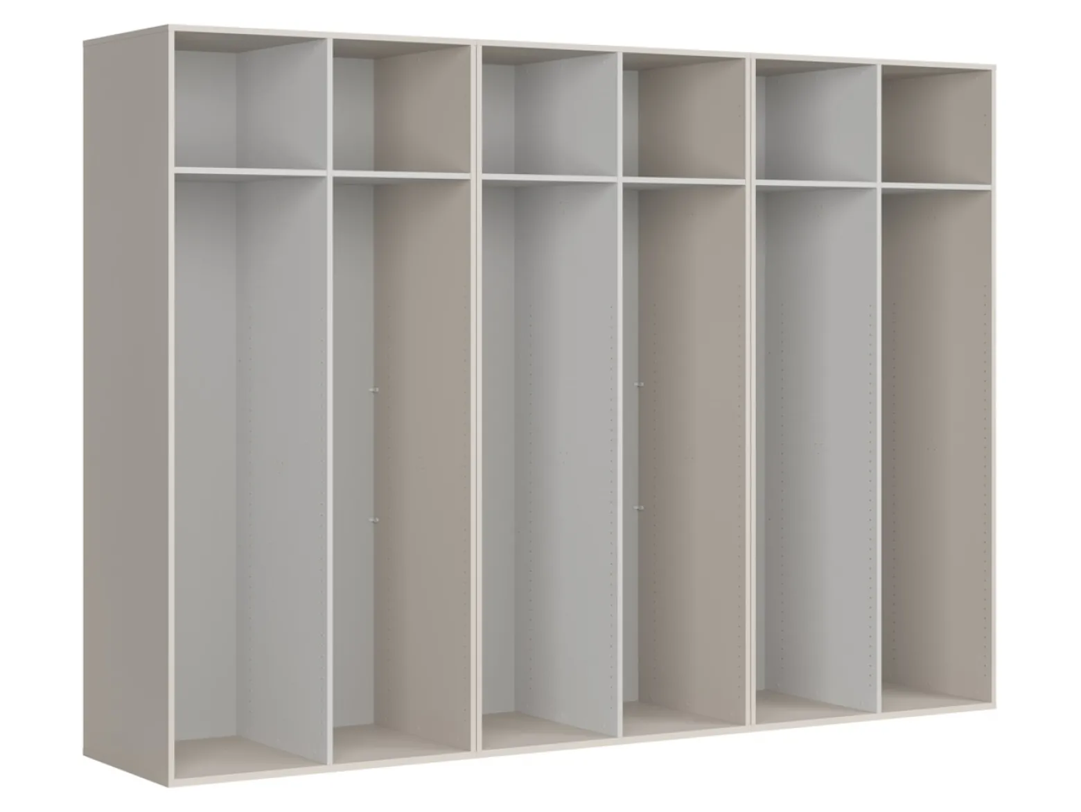 Szafa sześciodrzwiowa Flex 300 cm kaszmir