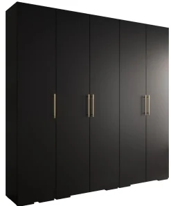 Szafa ubraniowa Garderoba INOVA 3 2,5SZ czarny