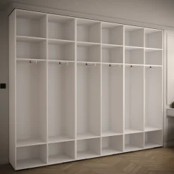 Szafa uchylna Garderoba MANHATTAN RYFEL 9 300 biały