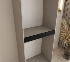 Szafa uchylna otwierana TEMPO 80 wys. 203 cm kaszmir