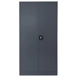 Szafa Warsztatowa Metalowa WERKBERG Grafitowa 90x40x185 cm Skręcana