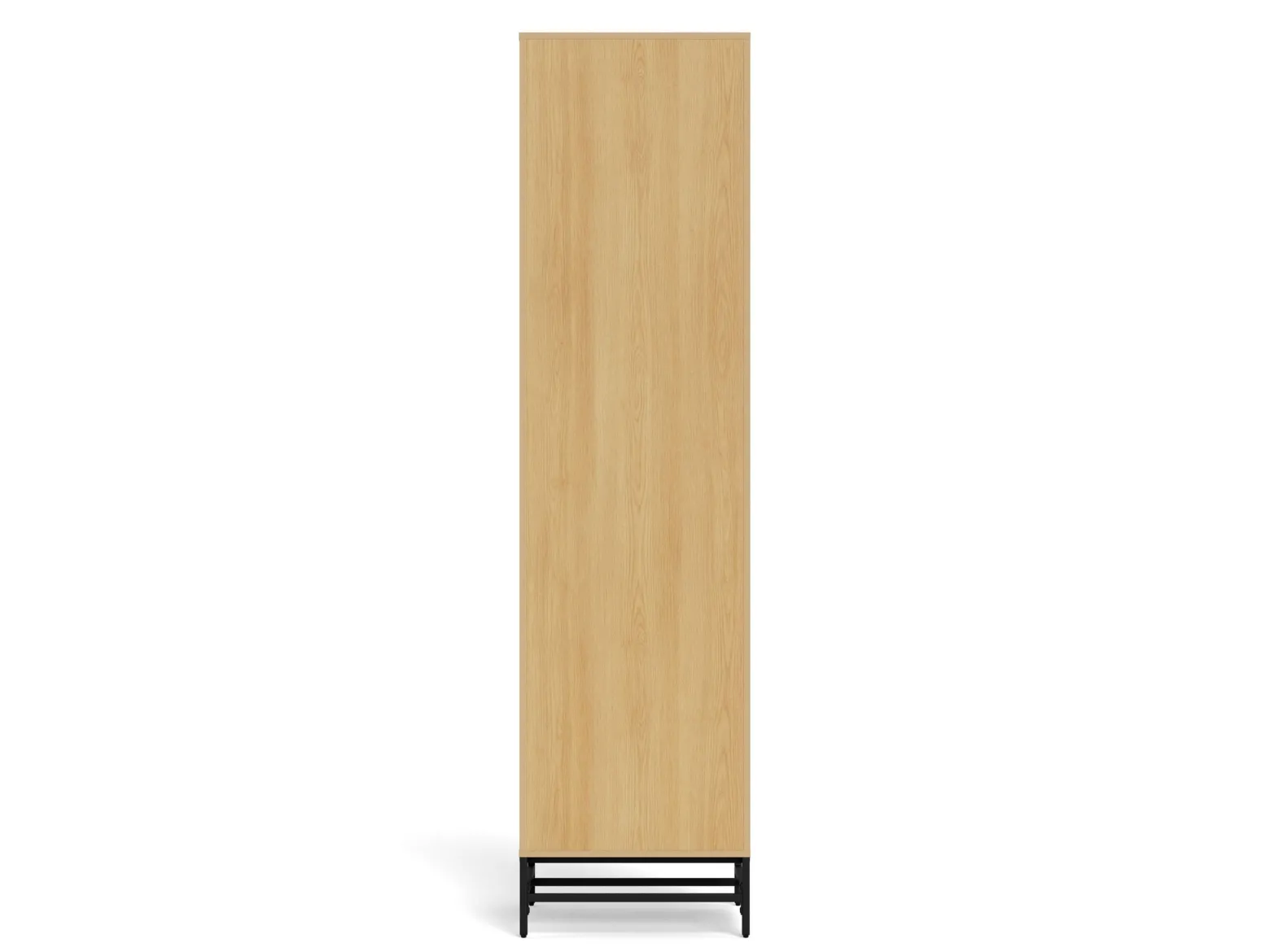 Szafa 200x51 cm Harper lamel z półkami i drążkiem na wieszaki