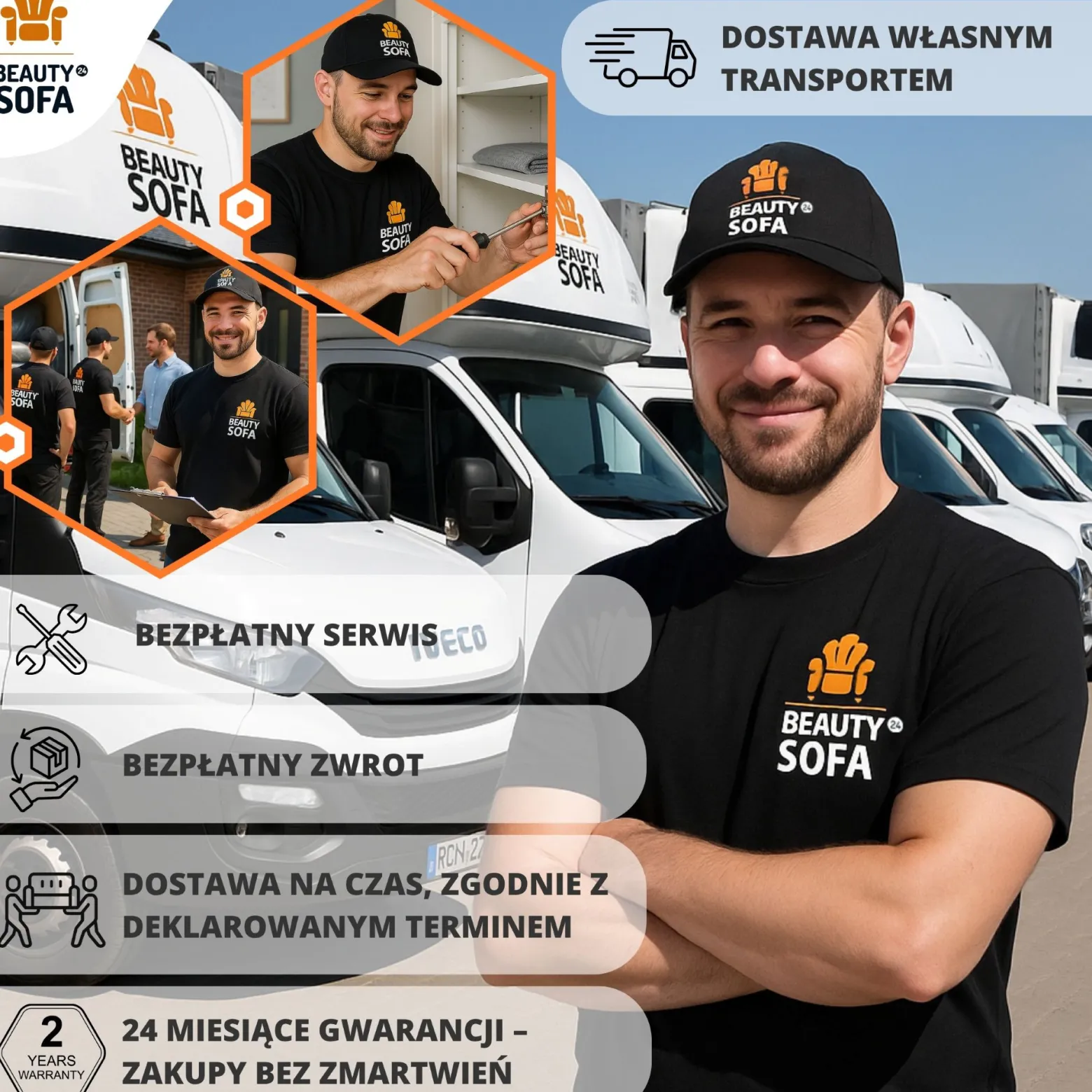 Szafa z drzwiami uchylnymi CLASSIC- biała 90 cm dwudrzwiowa