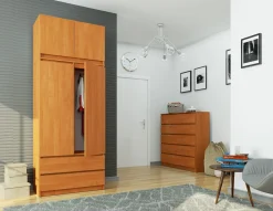 Szafa Z Nadstawką S90 2D 2Sz Clp Pk Olcha