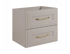 Szafka łazienkowa kaszmir 60 cm FREZOWANY Front