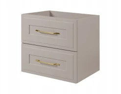 Szafka łazienkowa kaszmir 60 cm FREZOWANY Front