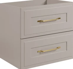 Szafka łazienkowa kaszmir 60 cm FREZOWANY Front