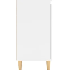 Szafka Biała z Drzwiami 60x35x70 cm do Salonu Pokoju Sypialni