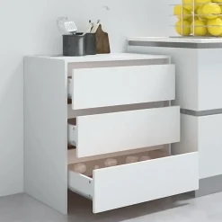 Szafka Biały Materiał drewnopochodny vidaXL