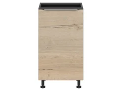 Szafka kuchenna dolna Sole L6 50 cm prawa dąb halifax natura