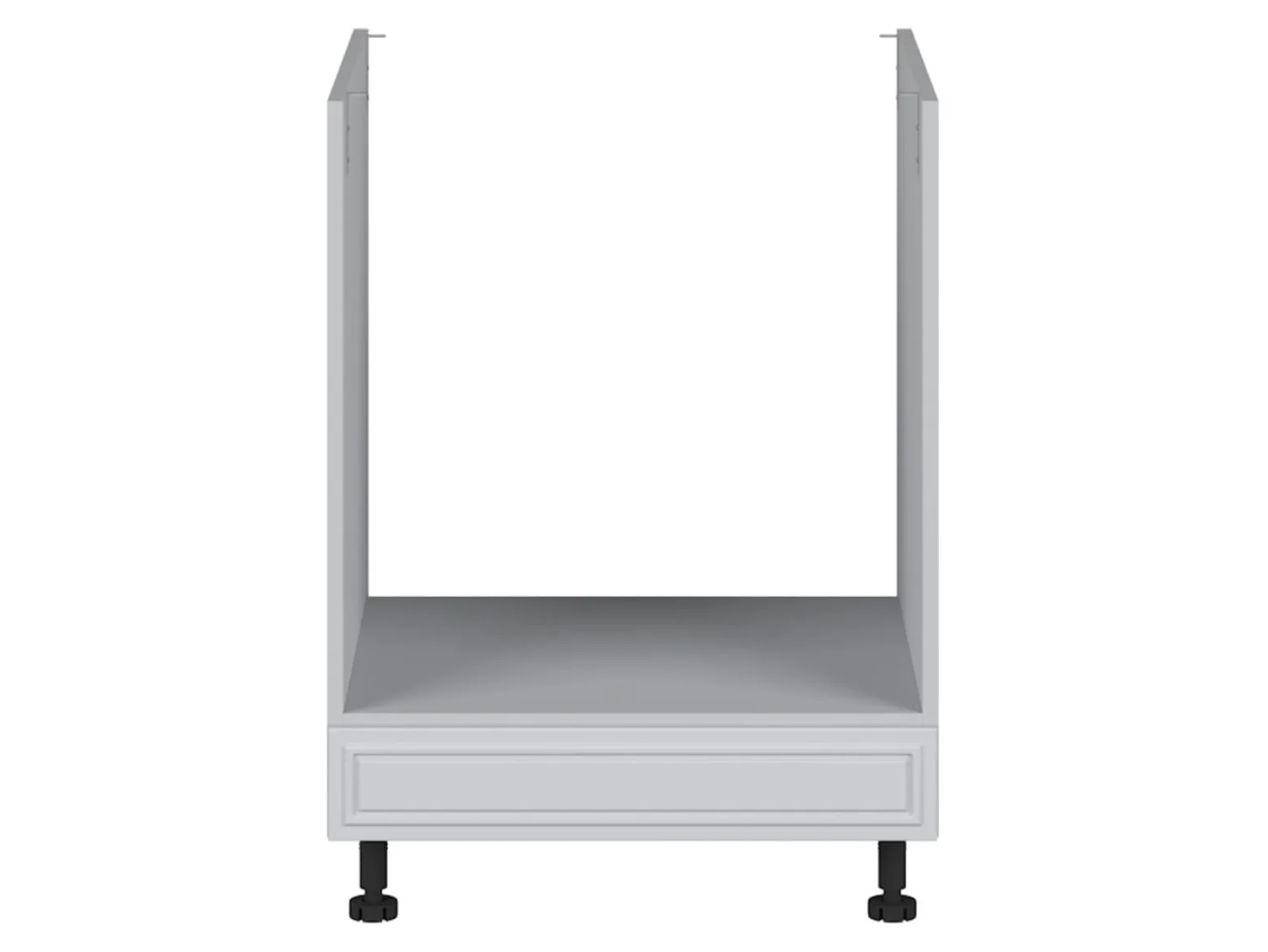 Szafka kuchenna pod zabudowę piekarnika Verdi 60 cm jasny szary mat
