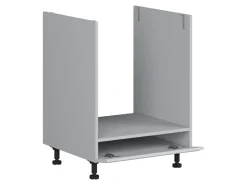 Szafka kuchenna pod zabudowę piekarnika Verdi 60 cm jasny szary mat