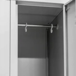 Szafka Metalowa Ubraniowa Socjalna BHP 180x90x50cm Szary Mega-M