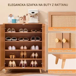 Szafka na buty komoda regał pojemna 80 cm