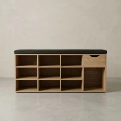 Szafka na buty z siedziskiem KADO, 104 x 50 x 30 cm