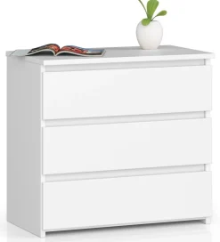 Szafka nocna AKORD CL3 Biała 60 cm Biały mat 60x35x57 cm