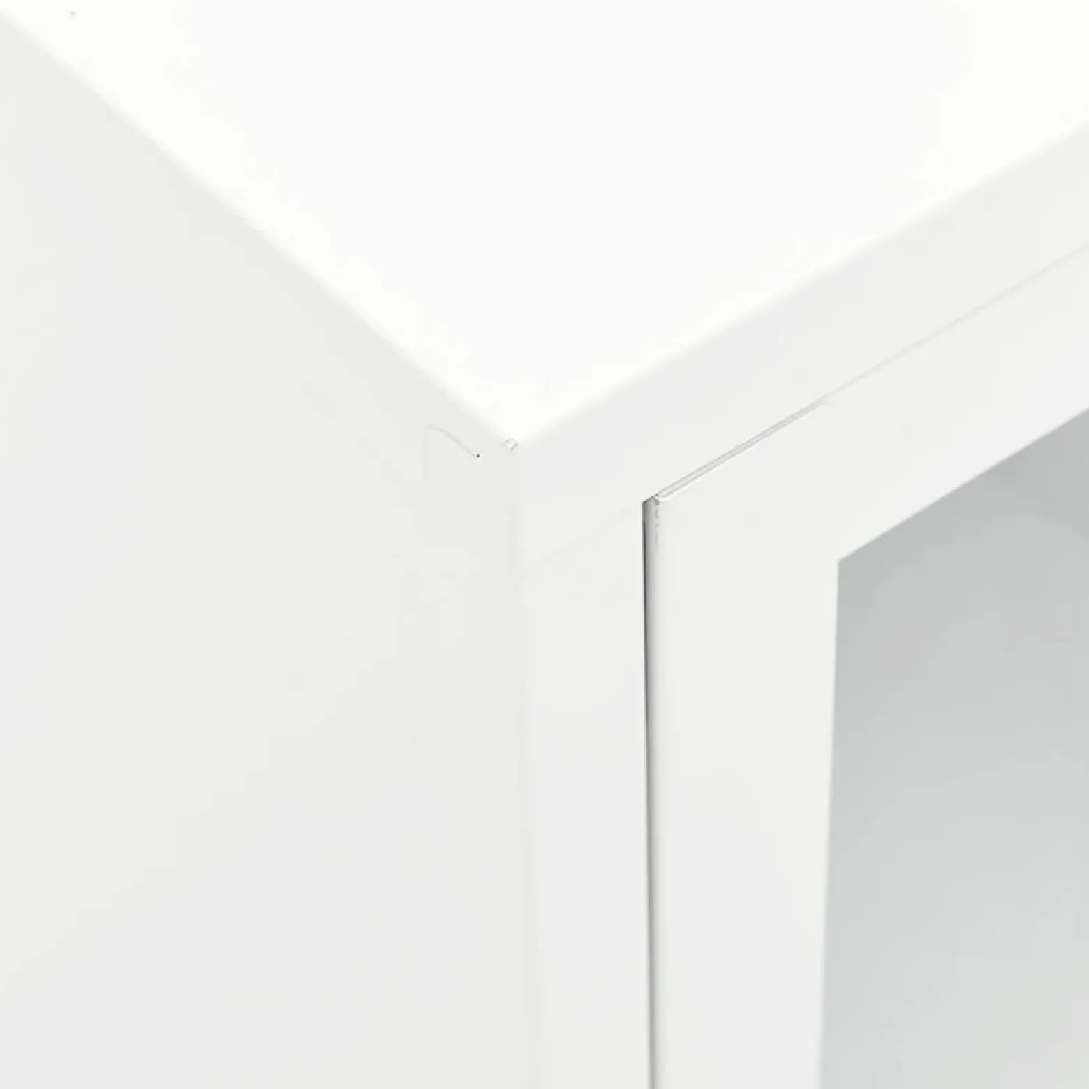 Szafka Pod Telewizor Biała Półka Szafka RTV Stalowa 105x35x52 cm