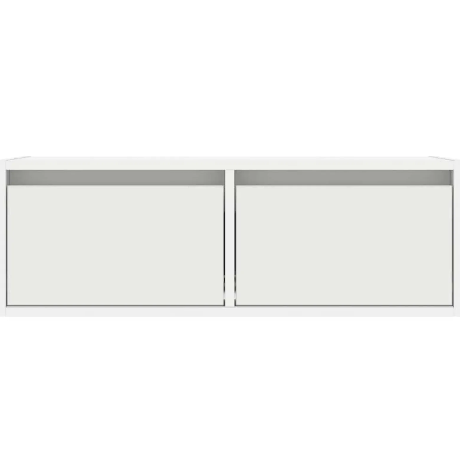 Szafka Pod Telewizor Biały Stolik Półka Szafka RTV LED 75x35.5x25 cm
