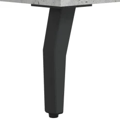 Szafka pod telewizor szarość betonu 102x36x50 cm