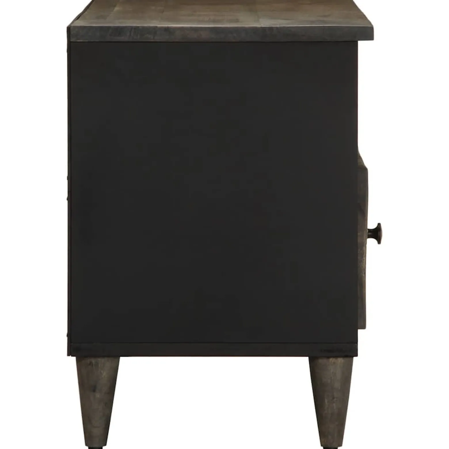 Szafka Pod TV Szafka Pod Telewizor RTV Drewniana Półka 100x33x46 cm