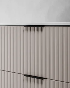 Szafka Pod Umywalkę 80 cm KASZMIR Wisząca Blat RYFLE 2S FLOW
