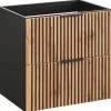 Szafka pod umywalkę 60 cm XILO BLACK 82-60 WOTAN