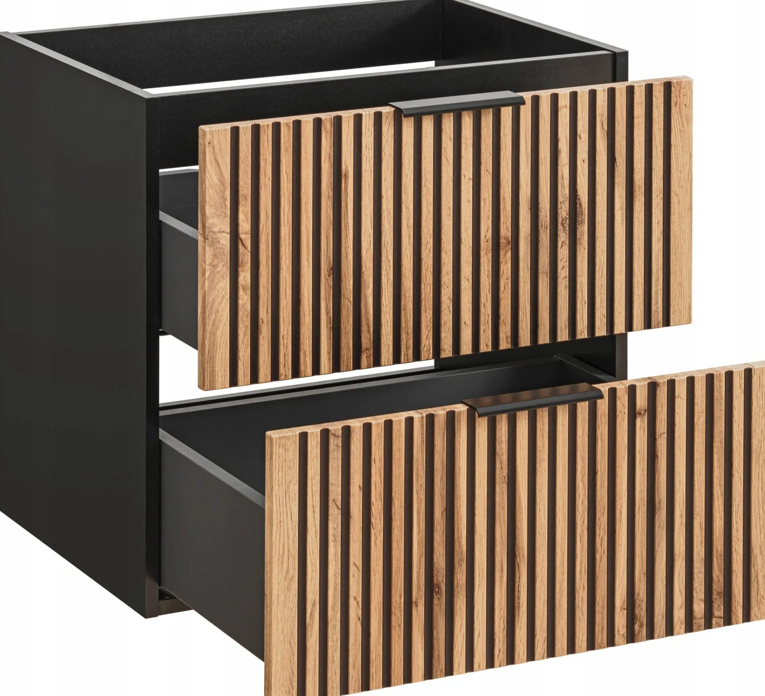 Szafka pod umywalkę 60 cm XILO BLACK 82-60 WOTAN