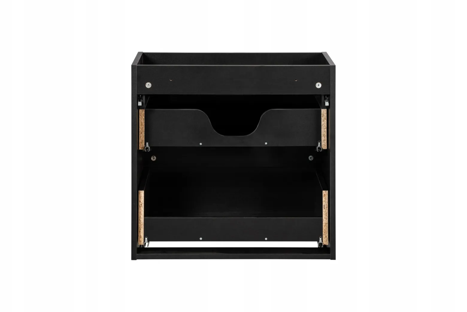 Szafka pod Umywalkę 160 cm z Blatem RYFLE NOVA BLACK