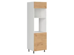Szafka pod zabudowę piekarnika Hamper 60 cm prawa dąb lancelot