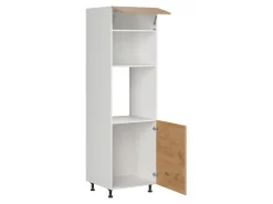 Szafka pod zabudowę piekarnika Hamper 60 cm prawa dąb lancelot