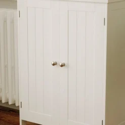 Szafka regał komoda łazienka przedpokój loft 2 drzwi biała 80 cm