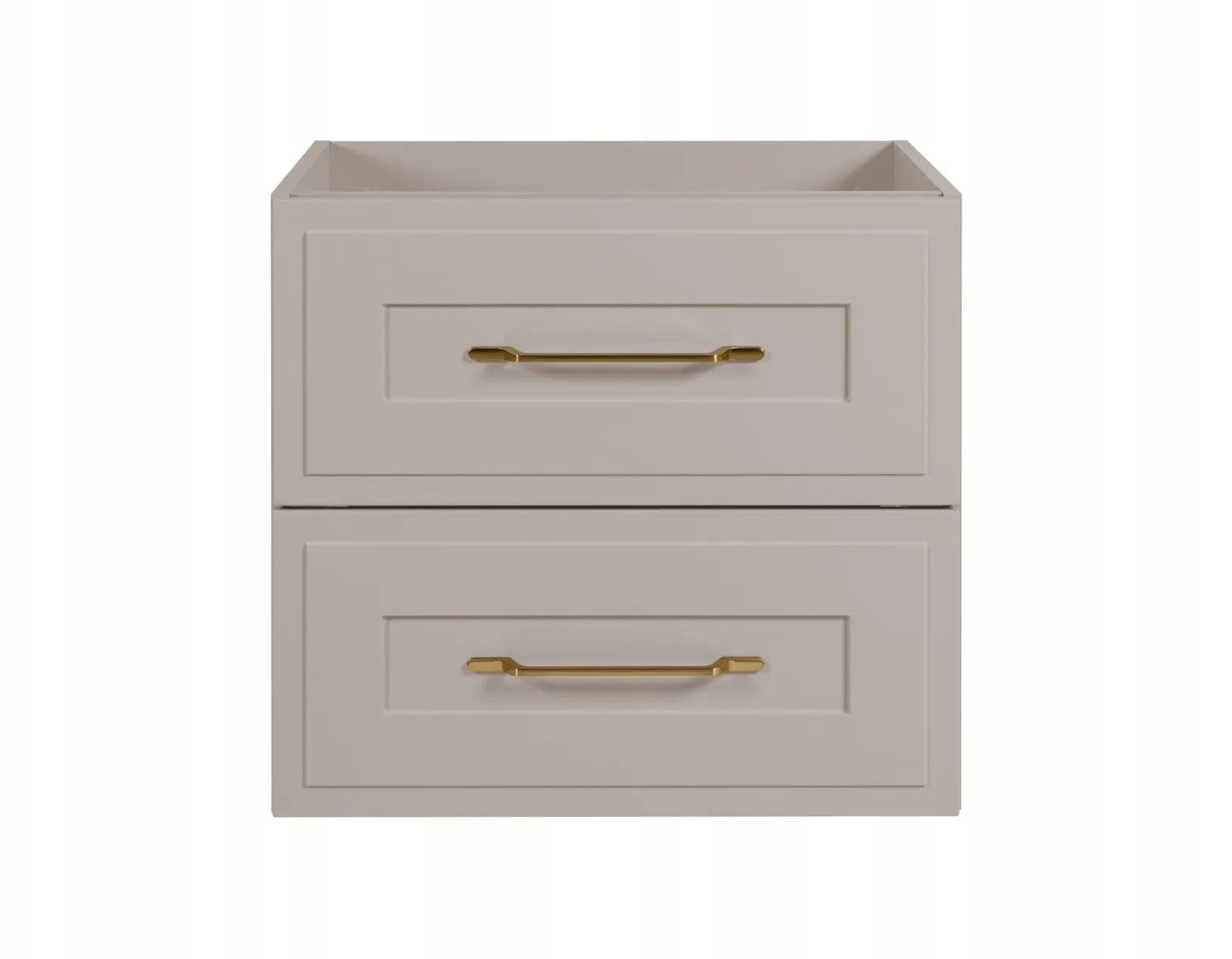 Szafka łazienkowa kaszmir 60 cm FREZOWANY Front