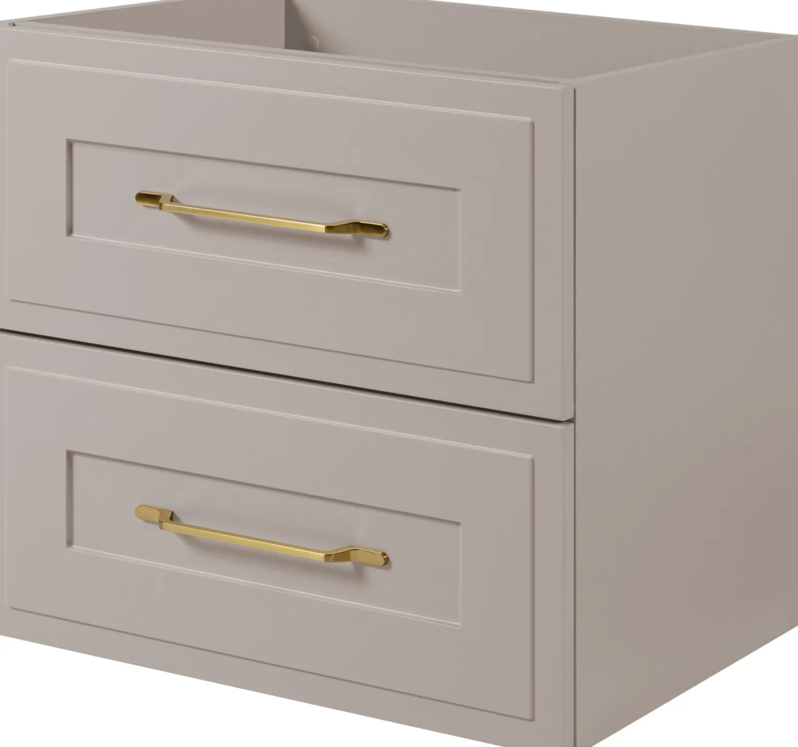 Szafka łazienkowa kaszmir 60 cm FREZOWANY Front