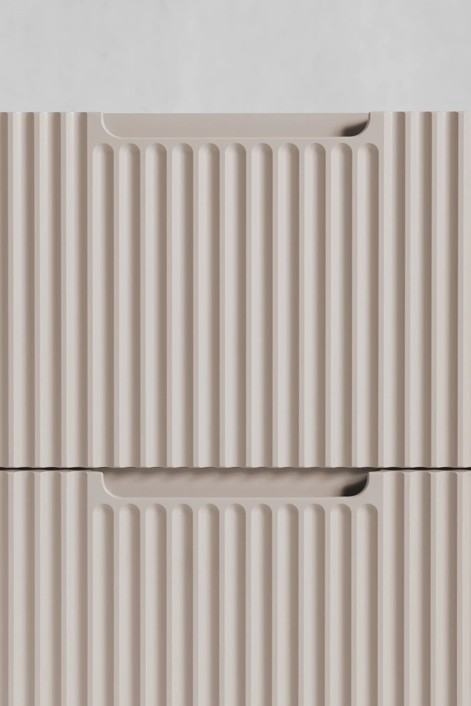 Szafka łazienkowa, kaszmir, 140 (2 x 60 + 20) x 58,6 x 46 cm