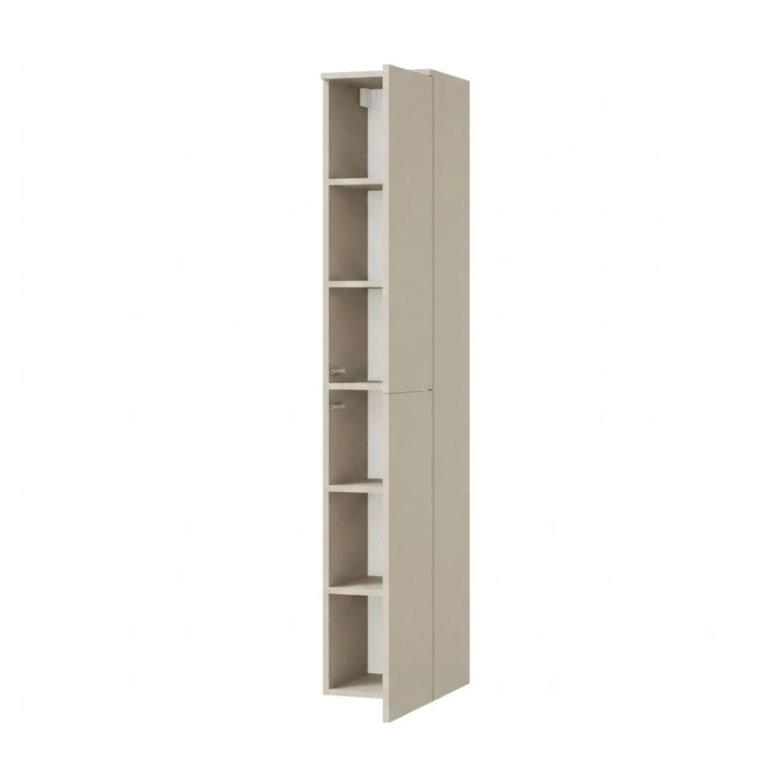 Szafka łazienkowa / słupek wiszący Color 2D 160 Kaszmir