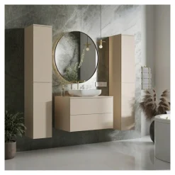 Szafka łazienkowa / słupek wiszący Color 2D 160 Kaszmir