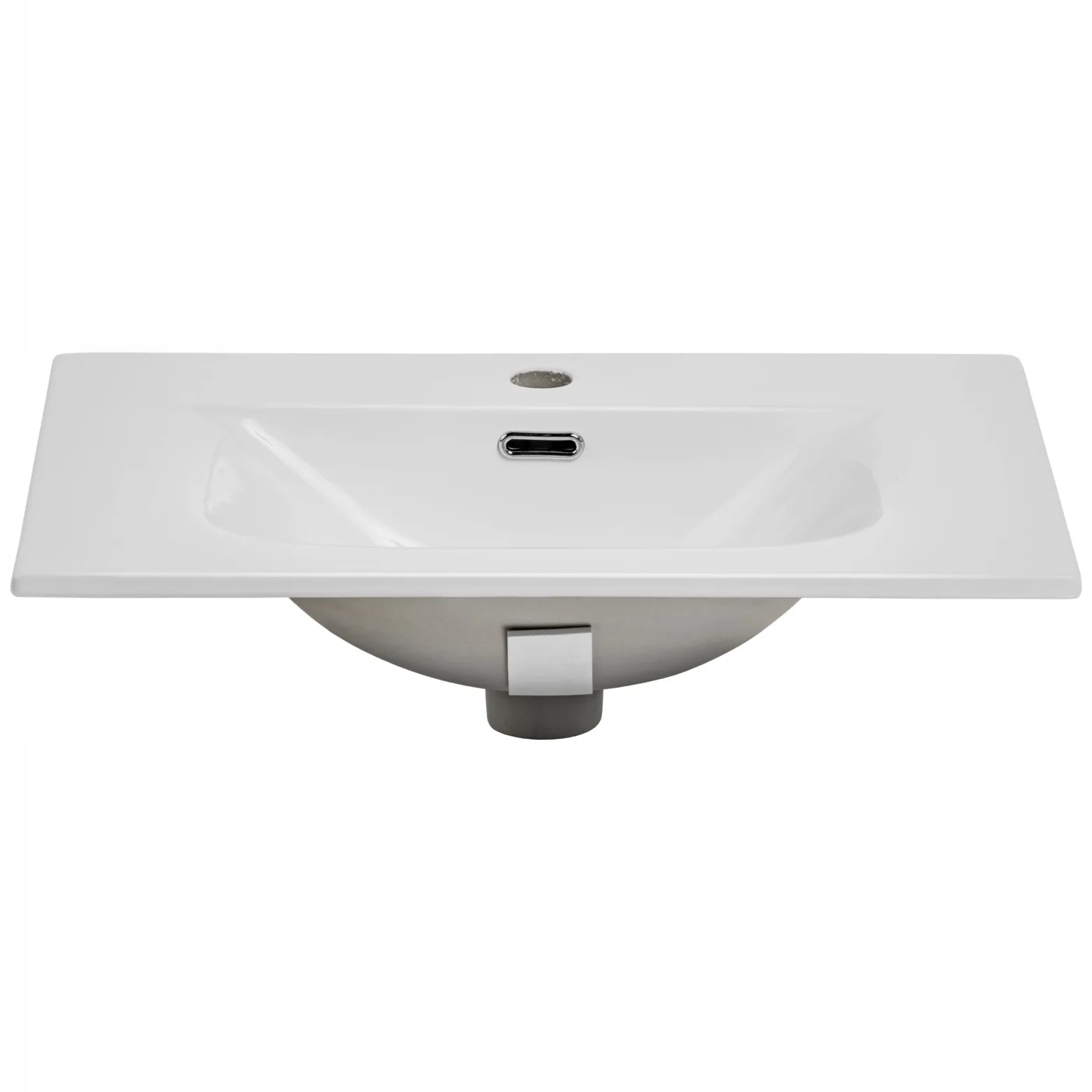 Szafka łazienkowa TALIA CASELLA 82-80 DĄB z białą umywalką 80 cm