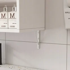Szafka łazienkowa wisząca ścienna nad pralkę pojemne półki regał loft 64 cm