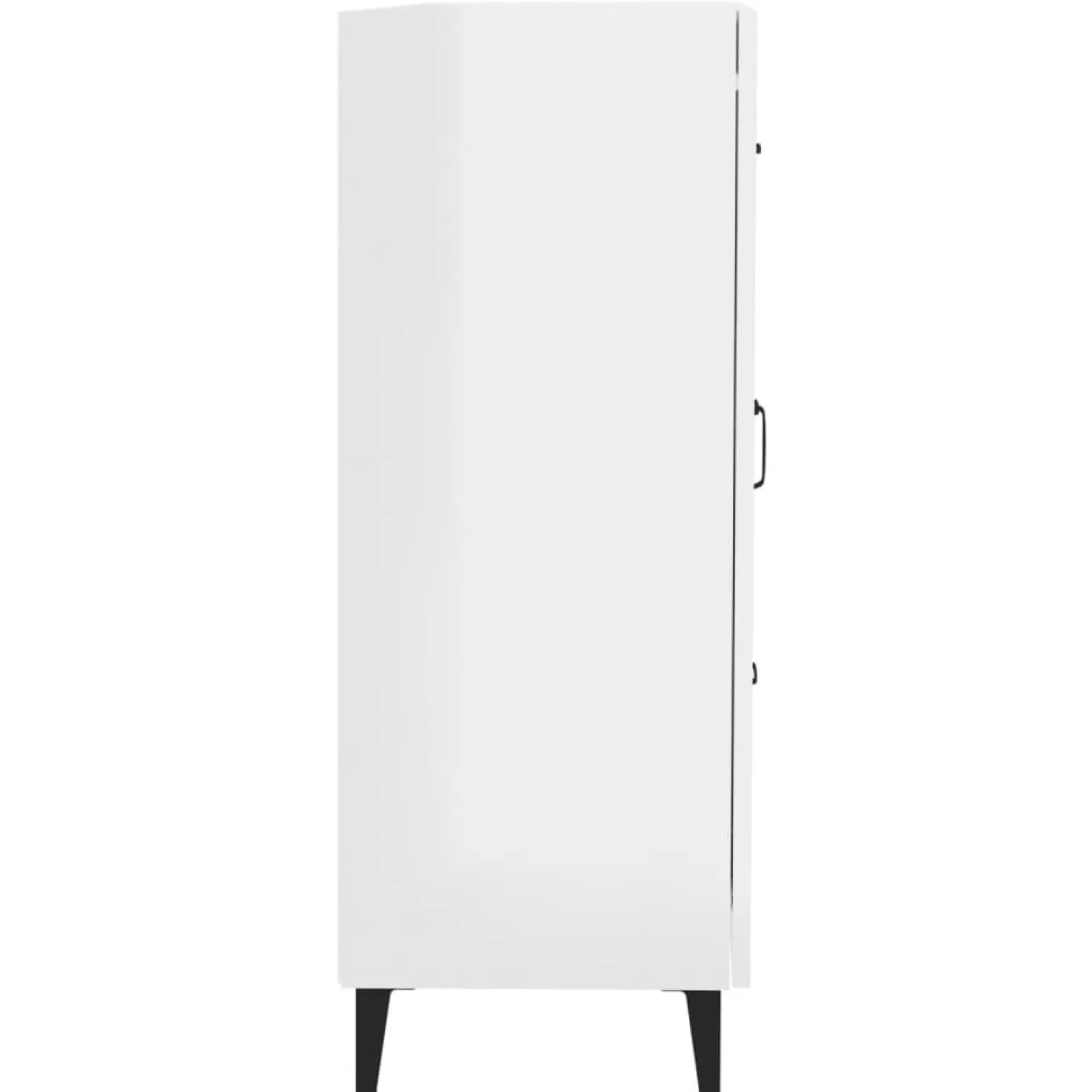 Szafka Biała Połysk 69.5x34x90 cm do Salonu Pokoju Sypialni