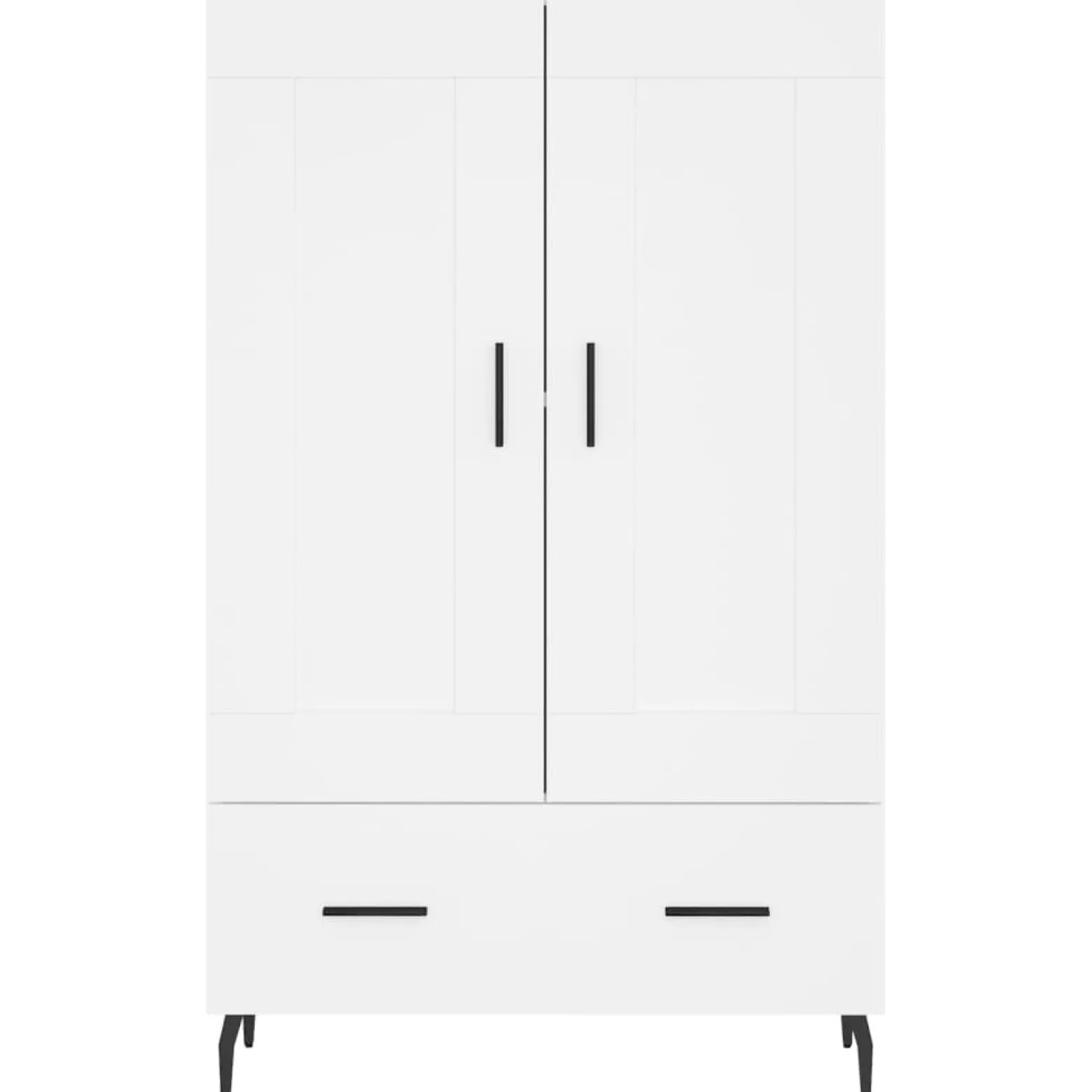 Szafka Biała 69.5x31x115 cm do Salonu Pokoju Sypialni