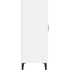 Szafka Biała 69.5x34x90 cm do Salonu Pokoju Sypialni
