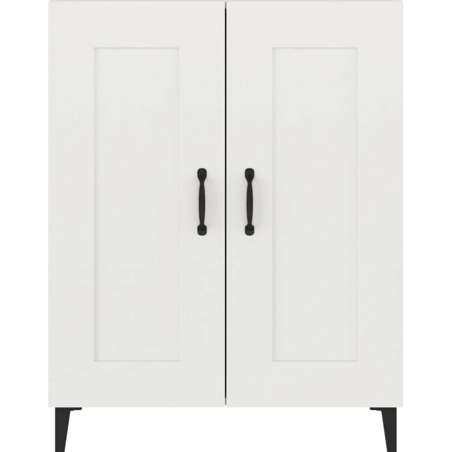 Szafka Biała 69.5x34x90 cm do Salonu Pokoju Sypialni