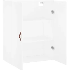 Szafka Biała z Drzwiami 69.5x34x90 cm do Salonu Pokoju Sypialni