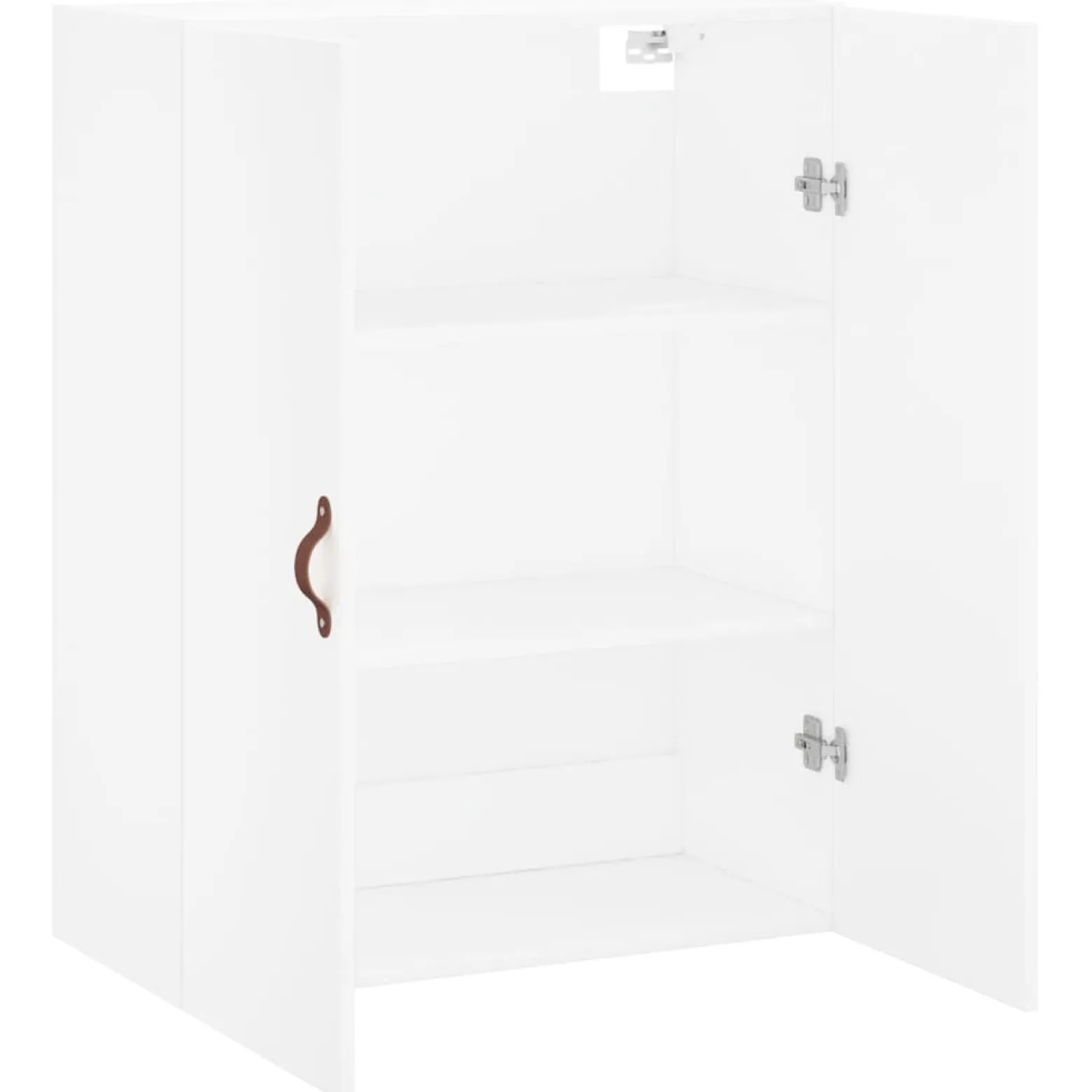 Szafka Biała z Drzwiami 69.5x34x90 cm do Salonu Pokoju Sypialni