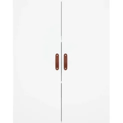 Szafka Biała z Drzwiami 69.5x34x90 cm do Salonu Pokoju Sypialni